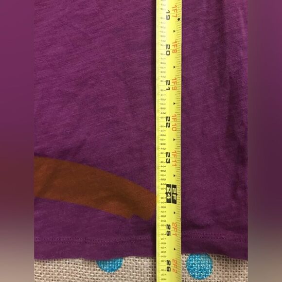 Ann Taylor LOFT Women's 3/4 Sleeve Purple Floral Top Blouse Shirt - Size Small - Picture 4 of 9